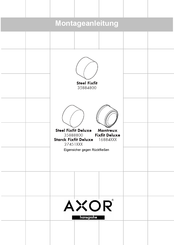 Hansgrohe AXOR Starck Fixfit Deluxe 27451 Série Instructions De Montage
