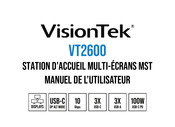 VisionTek VT2600 Manuel De L'utilisateur