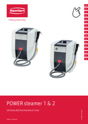 Renfert POWER steamer 2 Manuel D'utilisation