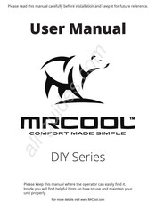 Mrcool DIY Serie Manuel D'utilisateur