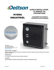 Dettson HYDRA INDUSTRIEL Guide D'installation Et Manuel Du Propriétaire