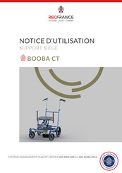 RECFRANCE BOOBA CT Notice D'utilisation