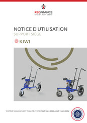 RECFRANCE Kiwi Notice D'utilisation