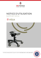 RECFRANCE VEGA Notice D'utilisation