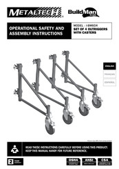 MetalTech Buildman Grade I-BM6O4 Consignes De Securite Et Instructions De Montage