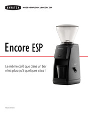 Baratza Encore ESP Mode D'emploi