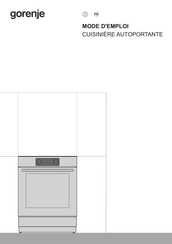 Gorenje GEIT5C61XPG Mode D'emploi