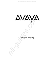 Avaya 98390-AV Guide Utilisateur