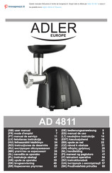 Adler europe AD 4811 Mode D'emploi