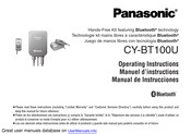 Panasonic CY-BT100U Manuel D'instructions