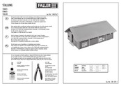 Faller 130574/1 Instructions D'assemblage