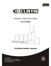 Curtis DVD5088 Manuel D'instructions