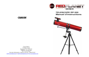 Carson RedPlanet RP-300 Manuel D'instructions