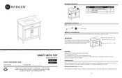 Whalen WF36CVG Instructions D'assemblage