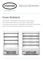Foster Multideck FMPRO1200NG Manuel D'entretien