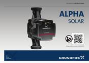 Grundfos ALPHA SOLAR 75 Instructions