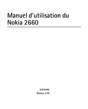 Nokia 2660 Manuel D'utilisation