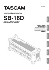 Tascam SB-16D Mode D'emploi