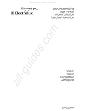 Electrolux EUF20230W Notice D'utilisation