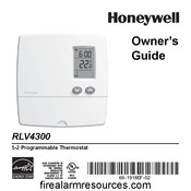 Honeywell RLV4300 Guide Du Propriétaire