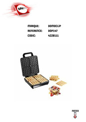 DomoClip DOP147 Notice D'utilisation
