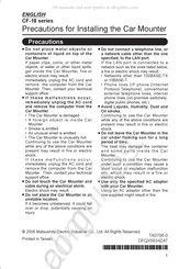 Panasonic CF-WEB182 Série Guide D'utilisation