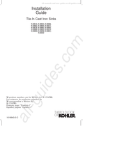 Kohler K-5910 Instructions D'installation