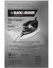 Black & Decker Home THE CLASSIC F67E Mode D'emploi