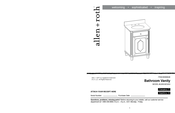 Allen + Roth LWS24DVAG Instructions D'assemblage