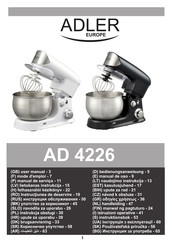 Adler europe AD 4226 Mode D'emploi