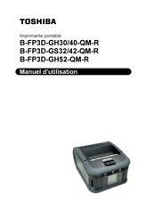 Toshiba B-FP3D-GH52-QM-R Manuel D'utilisation