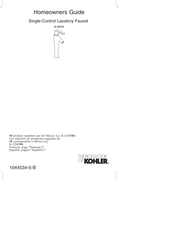 Kohler K-19774 Guide D'utilisation