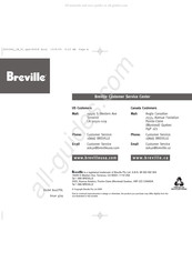 Breville 800CPXL Manuel D'utilisation