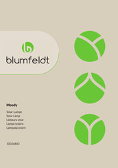 Blumfeldt Moody Manuel D'utilisation