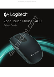Logitech Zone Touch Mouse T400 Mode D'emploi