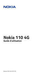 Nokia 110 4G Guide D'utilisation