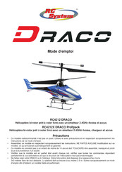RC System DRACO Profipack RC4212X Mode D'emploi