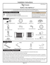 Rampage Products TrailView Tube Half Doors Instructions D'installation