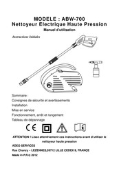 ADEO Services ABW-700 Manuel D'utilisation