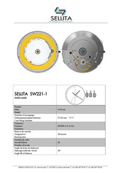 SELLITA SW221-1 Documentation Technique