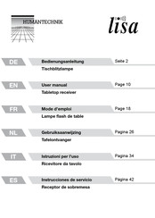 HumanTechnik lisa A-2417-0 Mode D'emploi