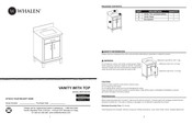 Whalen WF24DVW Instructions D'assemblage