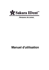 Sakura IDent Manuel D'utilisation