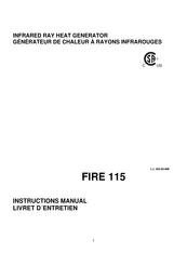 BIEMMEDUE FIRE 115 Livret D'entretien