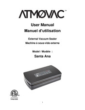 Atmovac Santa Ana Manuel D'utilisation