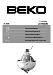 Beko CS232021 Manuel D'utilisation