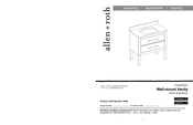 Allen + Roth LWS36HWV Instructions D'assemblage