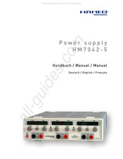 Hameg Instruments HM7042-5 Manuel
