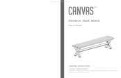 Canvas 088-1689-8 Instructions D'assemblage