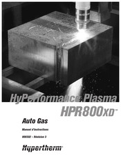 Hypertherm HyPerformance Plasma HPR800XD Manuel D'instructions